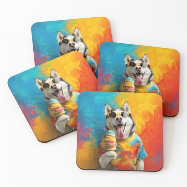 Item preview, Dog with Ice Cream designed and sold by AImazeD.