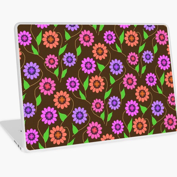 Item preview, Abstract Flower Pattern - Coffee Brown designed and sold by Svasti Arts and Designs.
