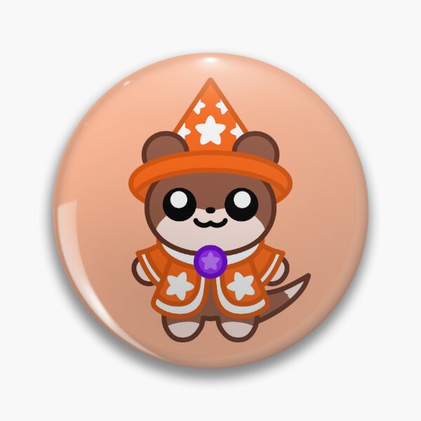 Item preview, Magician Otter (No Stars) designed and sold by ScarletLilyShop.