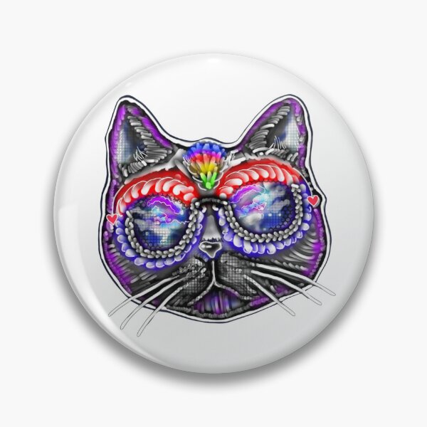 Item preview, cat style designed and sold by MadomiArt.