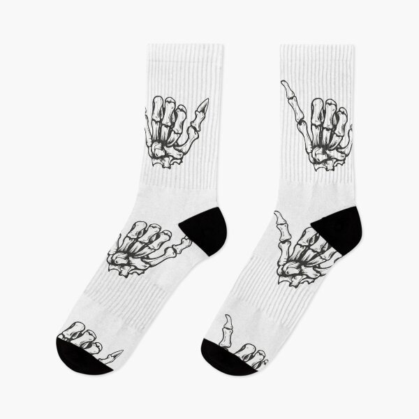 Item preview, Modern Trendy Skeleton Hang Loose Hand Shaka Bone designed and sold by SOUFIANE1991.