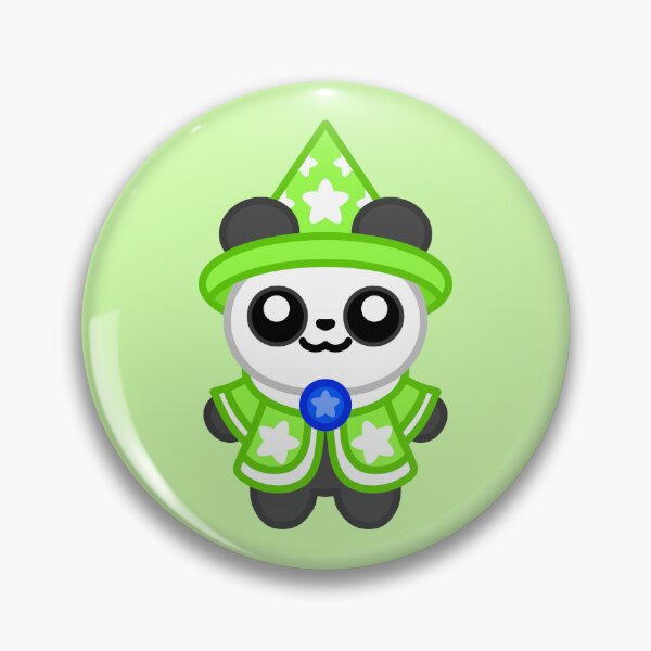Item preview, Magician Panda (No Stars) designed and sold by ScarletLilyShop.