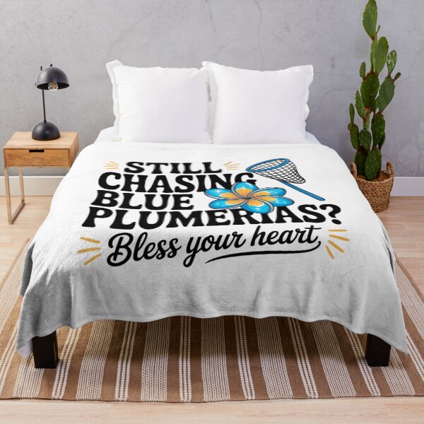 Item preview, Still Chasing Blue Plumerias? designed and sold by Diane Gotti.