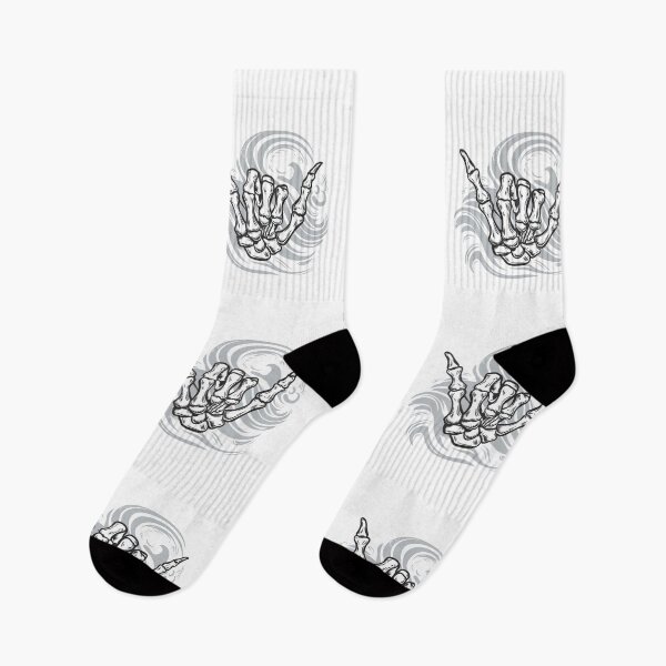 Item preview, Modern Trendy Skeleton Hang Loose Hand Shaka Bone designed and sold by SOUFIANE1991.