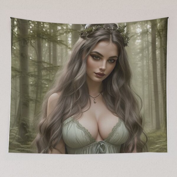Item preview, Enchanting Cottagecore Beauty in the Woods designed and sold by MissSaylor.