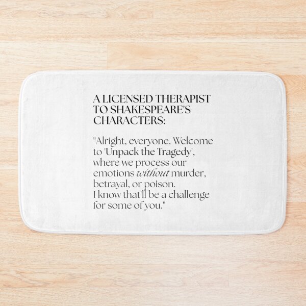 Item preview, Shakespeare's Characters Go to Therapy designed and sold by ObsidianDaz.