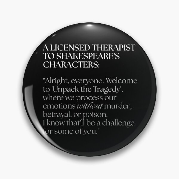 Item preview, Shakespeare's Characters Go to Therapy designed and sold by ObsidianDaz.
