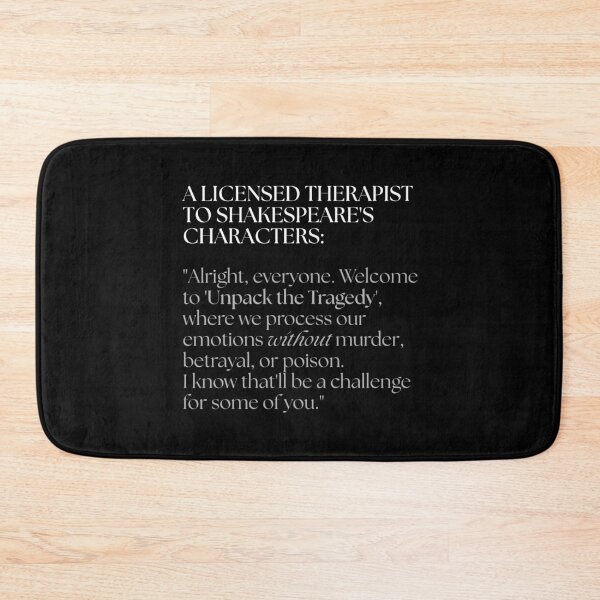 Item preview, Shakespeare's Characters Go to Therapy designed and sold by ObsidianDaz.