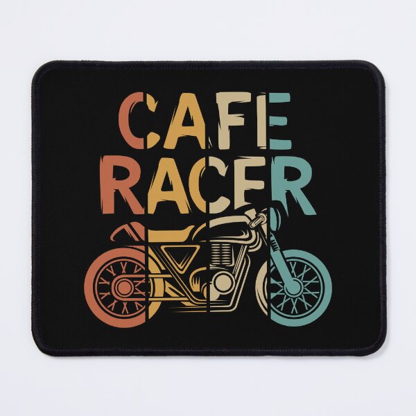 Item preview, vintage cafe racer illustration - retro custom biker designed and sold by AndreMi.
