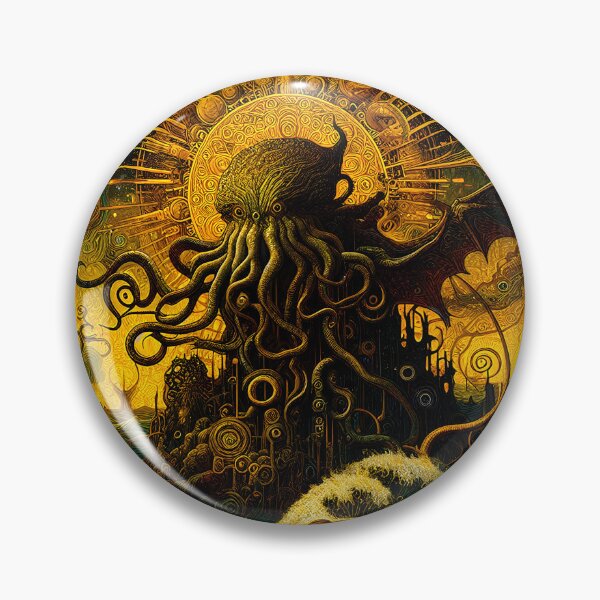 Item preview, Throne of R’lyeh | Cosmic Horror Wall Art  designed and sold by Stoneflower-Art.
