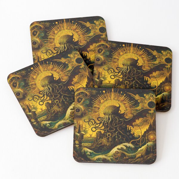 Item preview, Throne of R’lyeh | Cosmic Horror Wall Art  designed and sold by Stoneflower-Art.