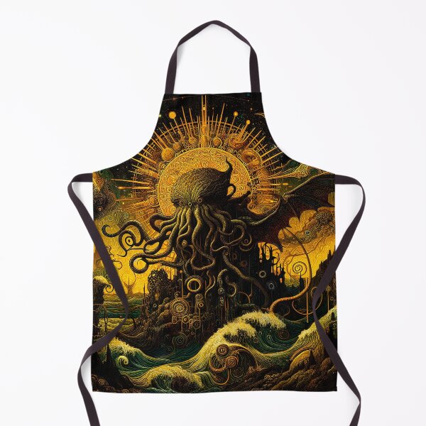 Item preview, Throne of R’lyeh | Cosmic Horror Wall Art designed and sold by Stoneflower-Art.