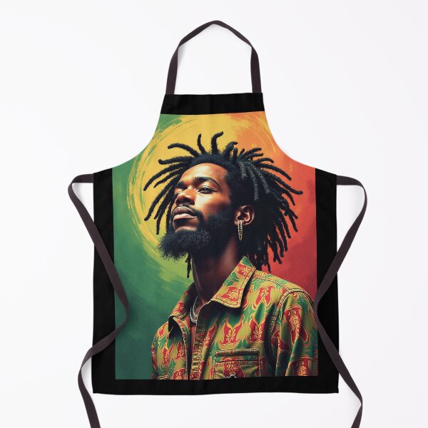 Item preview, Reggae King – Vibrant Rasta Culture Portrait designed and sold by MAN FROM MARS.