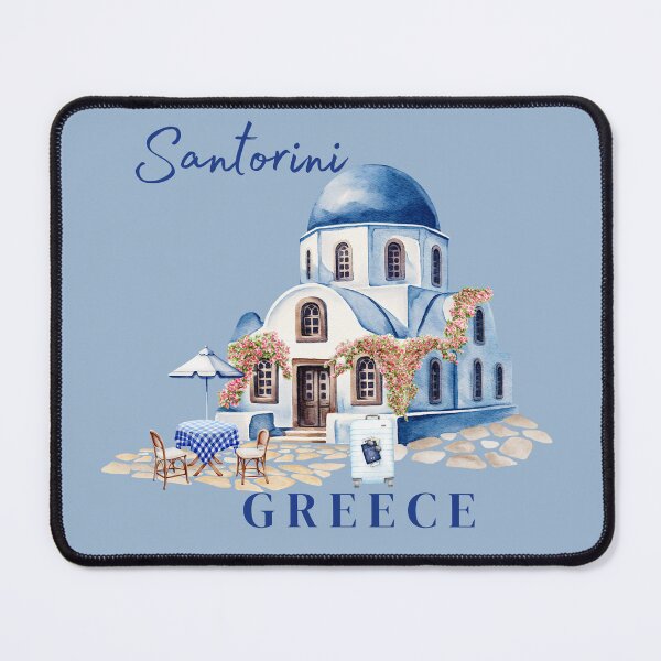 Item preview, Santorini, Greece designed and sold by HerartbyHer.