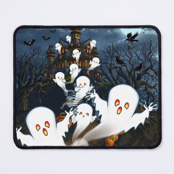 Item preview, Ghost Parade On Halloween Night designed and sold by 3-Beans-Art.