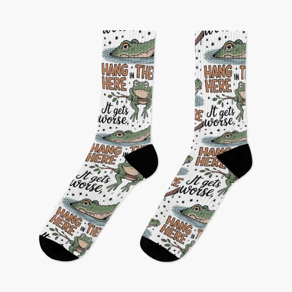 Item preview, Cute frog - hang in there! designed and sold by fribabywonder.