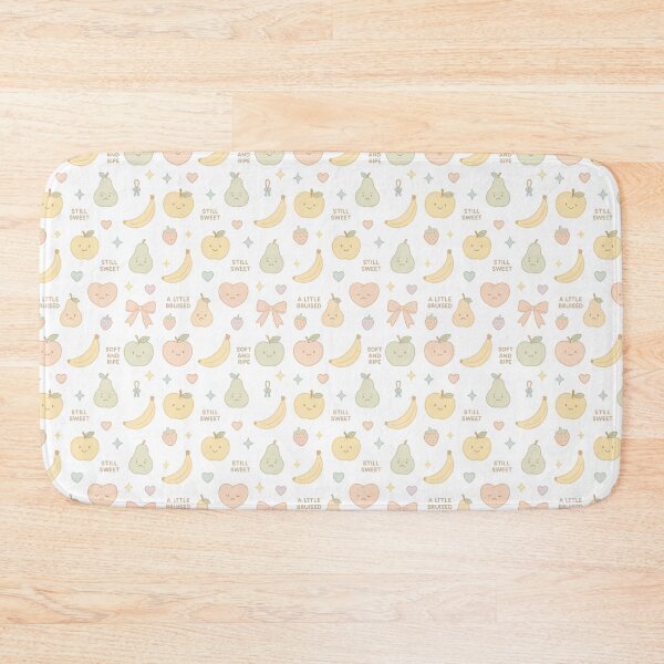 Item preview, Kawaii Fruit Feelings Pattern designed and sold by EuphoriaWithin.