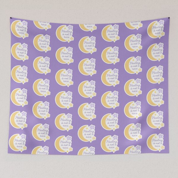 Item preview, “Healing Is Not a Race” Moon designed and sold by EuphoriaWithin.