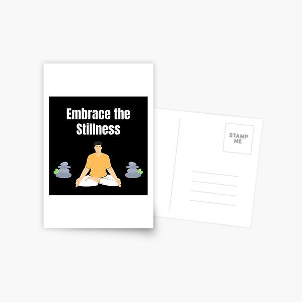 Item preview, Embrace the stillness | Stoicism Philosophy, Daily Stoic Life  designed and sold by LexaArtworks.