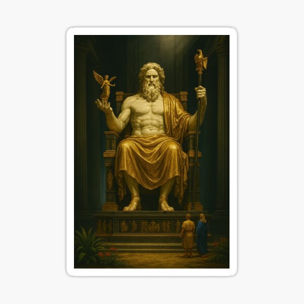 Artikel-Vorschau von Thron des Olymp | Die Majestät des Zeus, designt und verkauft von Aucia.