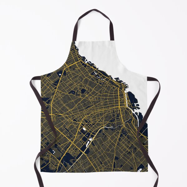 Item preview, Buenos Aires City Map of Argentina - Gold Art Deco designed and sold by deMAP.