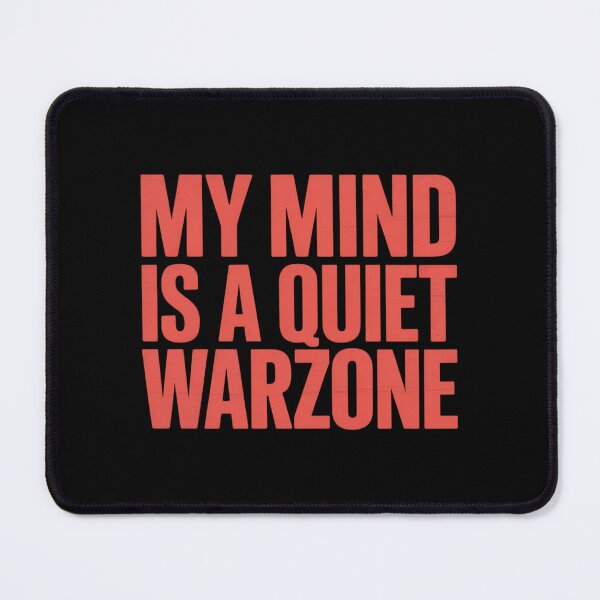 Item preview, Quiet Warzone designed and sold by SignumShop.