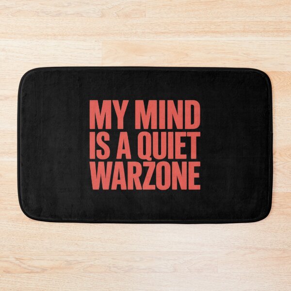 Item preview, Quiet Warzone designed and sold by SignumShop.