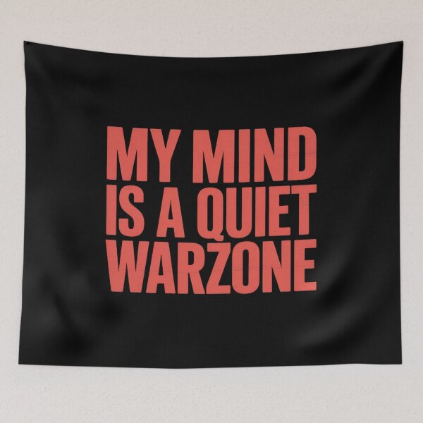 Item preview, Quiet Warzone designed and sold by SignumShop.