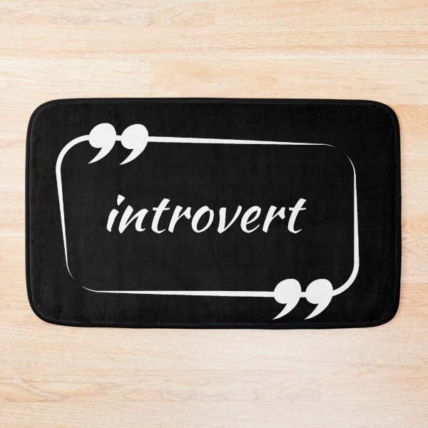 Item preview, Introvert with white frame designed and sold by LiskoDesign.