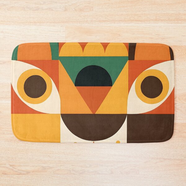 Item preview, Geometric Lion Face in Vibrant Colors - Abstract Animal Art Canvas Print designed and sold by FestivityFinds.
