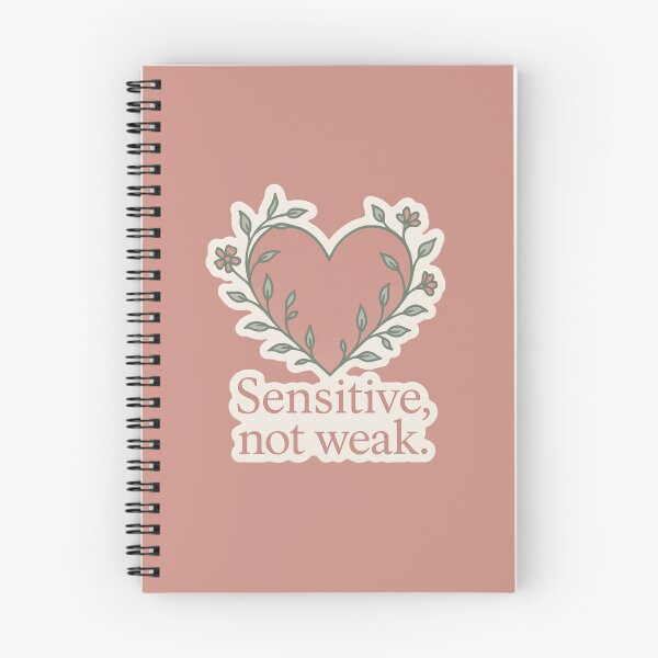 Item preview, Sensitive, not weak. designed and sold by EuphoriaWithin.
