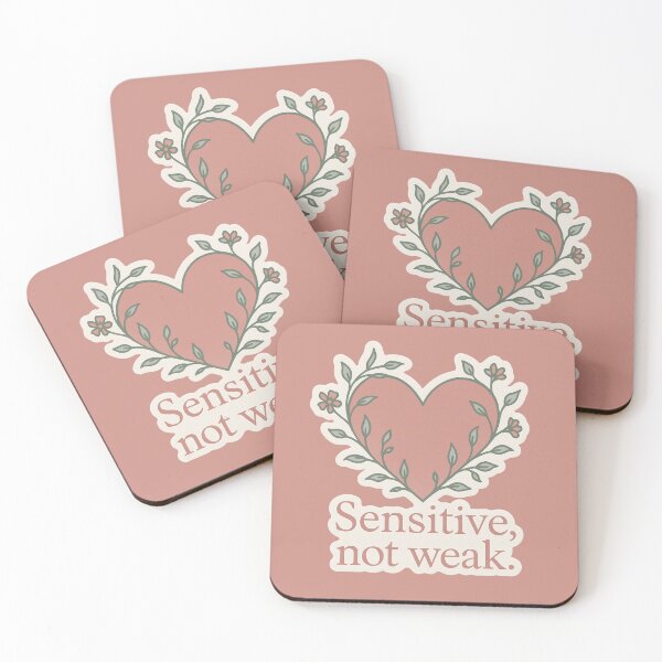 Item preview, Sensitive, not weak. designed and sold by EuphoriaWithin.