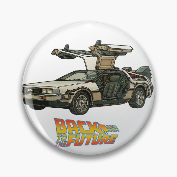 Item preview, Back to the Future Delorean designed and sold by StickerPOP-now.