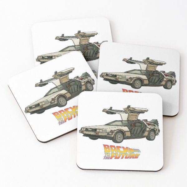 Item preview, Back to the Future Delorean designed and sold by StickerPOP-now.