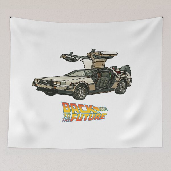 Item preview, Back to the Future Delorean designed and sold by StickerPOP-now.