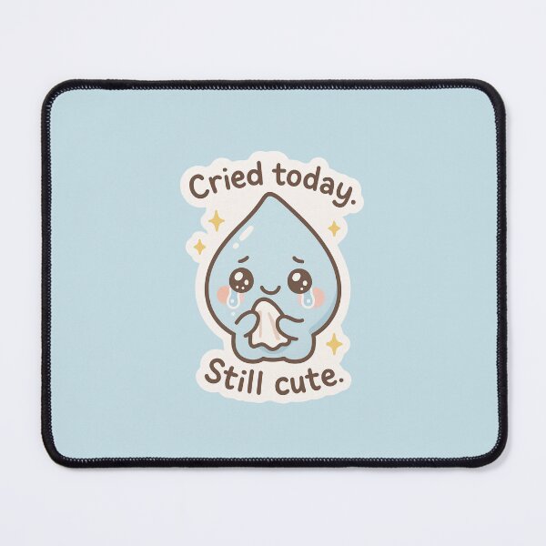 Item preview, Cried Today, Still cute designed and sold by EuphoriaWithin.