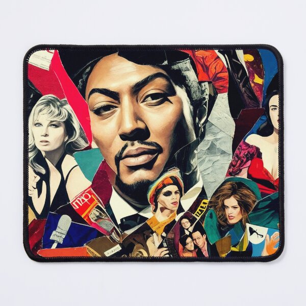 Item preview, Colorful Artistic Collage Featuring Vintage Elements and Diverse Portrayals designed and sold by Rue Market.