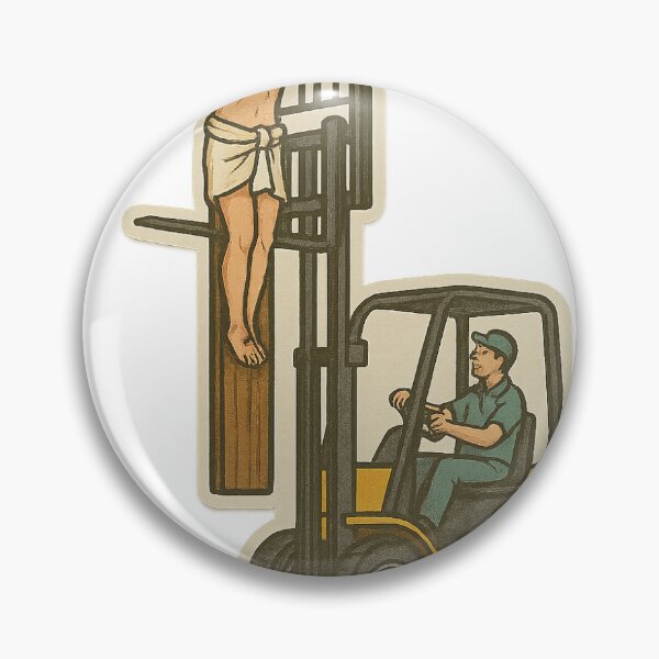 Item preview, Holy Lift Operator designed and sold by Cringe-Fuel.