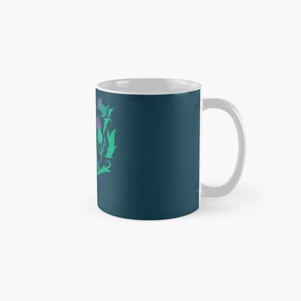 Scottish Thistle Heart Classic Mug