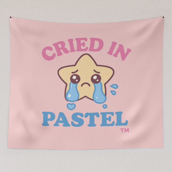 Item preview, I’m Not Okay But I’m Cute – Kawaii Sadcore Pastel Sticker designed and sold by Design_Your_Day.