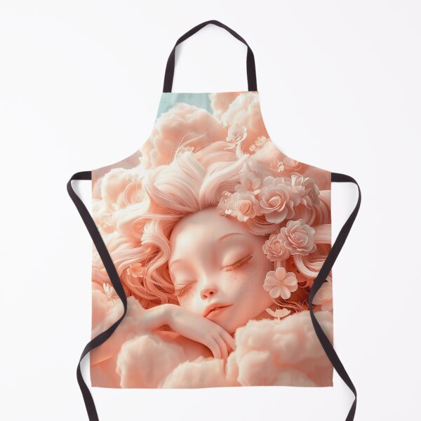 Item preview, Venus in Peachy Dreams – Goddess of Restful Bliss designed and sold by GoldenChiArt.