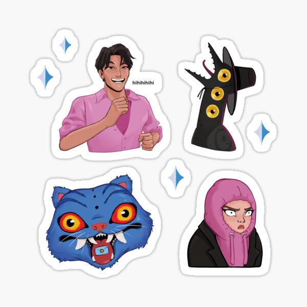 Artikel-Vorschau von Kpop Demon Hunters Sticker Sheet, designt und verkauft von Karolina Doodles.