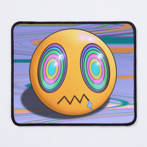 Item preview, Kawaii Psychedelic Emoji | Colorful and Weirdcore Illustration | Digital Sticker designed and sold by Don Dox.