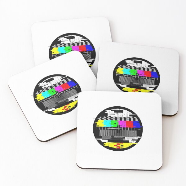 Item preview,  90's TV Test glitch pattern designed and sold by Josinta.