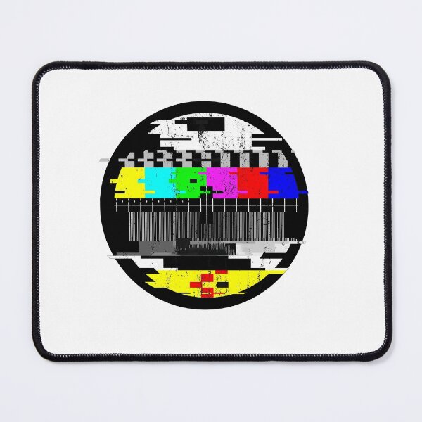 Item preview, 90's TV Test glitch pattern designed and sold by Josinta.