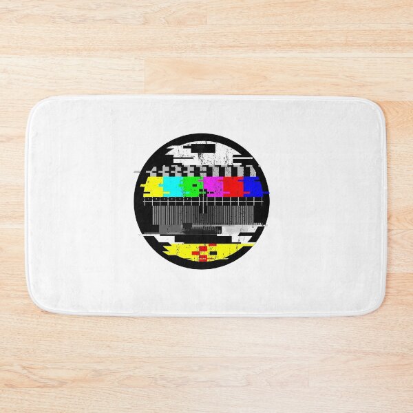 Item preview,  90's TV Test glitch pattern designed and sold by Josinta.