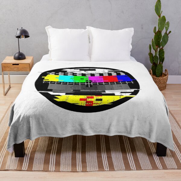 Item preview,  90's TV Test glitch pattern designed and sold by Josinta.