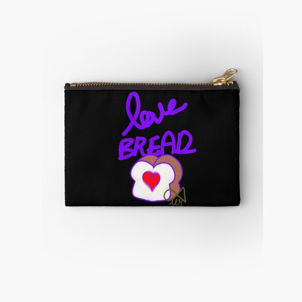 Item preview, LaMaisonOfMY Love or Bread? Toasty Dilemma - Cute Handdrawn Bread COLLECTION No.1 ON BLACK designed and sold by LaMaisonOfMY.