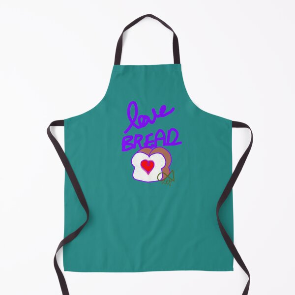 Item preview, LaMaisonOfMY Love or Bread? Toasty Dilemma - Cute Handdrawn Bread COLLECTION No.1 BLACK TEXT designed and sold by LaMaisonOfMY.