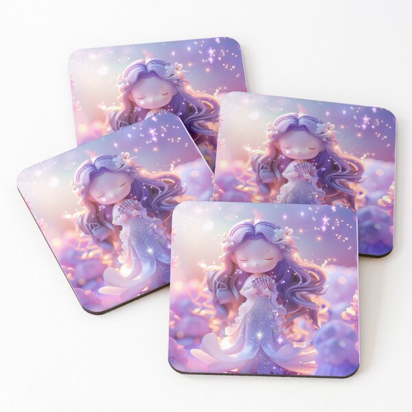 Item preview, Venus of Serenity – Chibi Goddess in a Dreamy Realm designed and sold by GoldenChiArt.